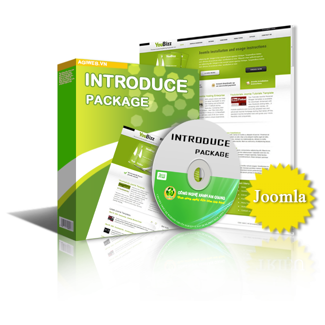goi website gioi thieu chon mau joomla 