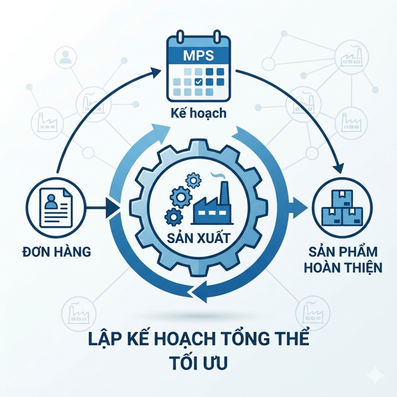 Phần mềm Lập Kế hoạch sản xuất tổng thể (MPS)