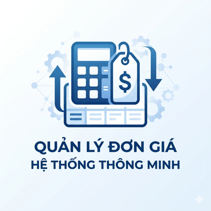 Phần mềm Quản lý đơn giá