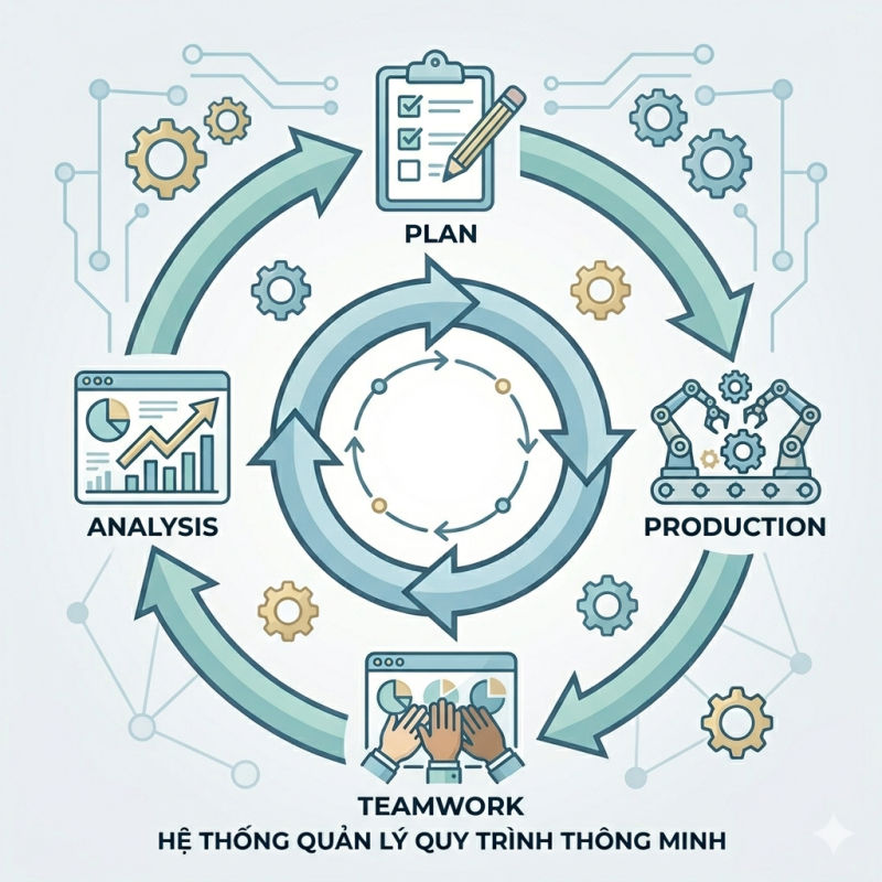 Phần mềm quản lý quy trình sản xuất